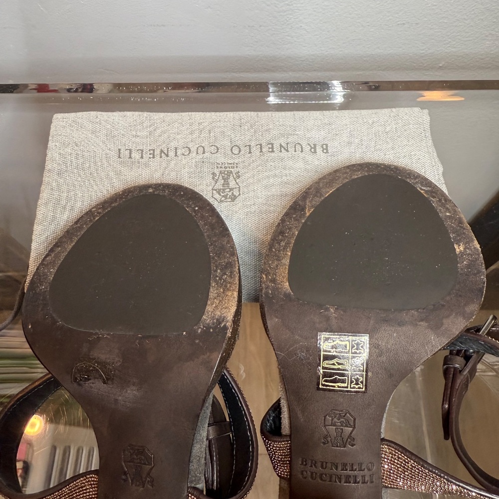 Brunello Cucinelli Heels Size 36.5 - Picture 4 of 6